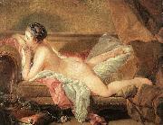 Francois Boucher Resting Girl Spain oil painting artist